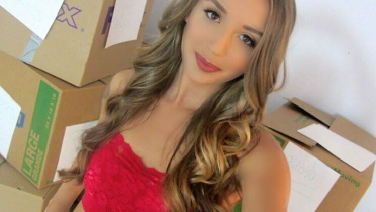 Hot Latina Avery Adair Takes It Doggy