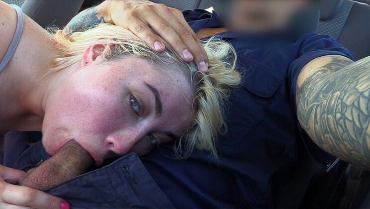 Spanish Cop Fucks British Blonde Hardcore