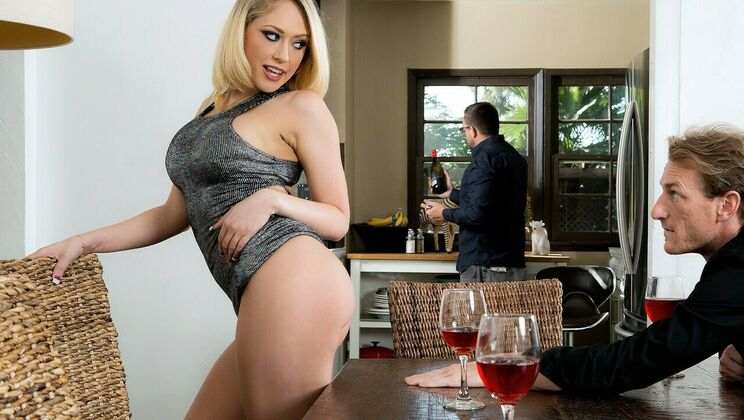 Kitchen Slut Gets Fucked Hard
