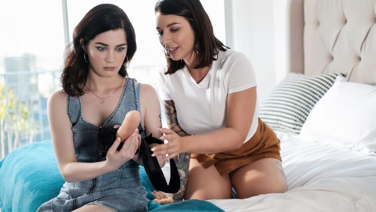 Lesbian Bosses at Play - She's a Catch!