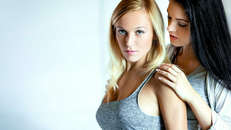 Blonde Bombshells Get Naughty Upstairs