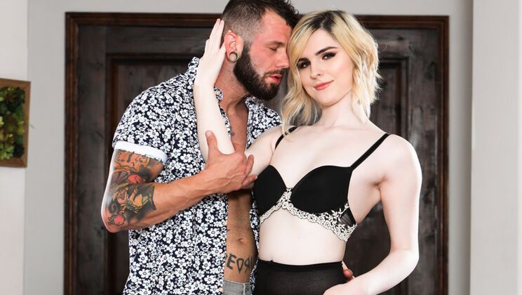 Blonde Shemale seduction with Ella Hollywood #09