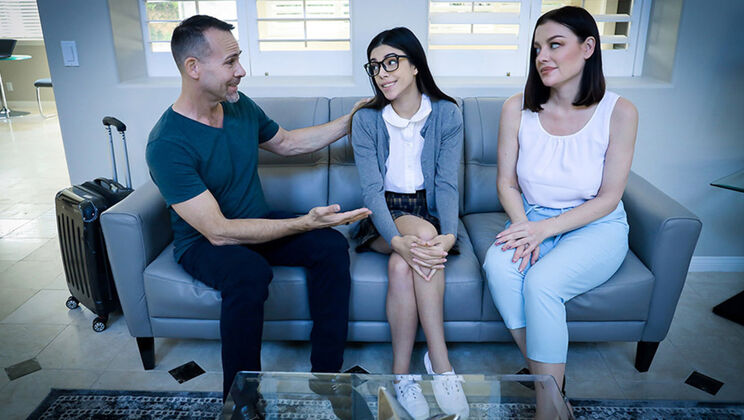 Stepmom's Favors Save the Marriage with Her Teen Foster Daughter