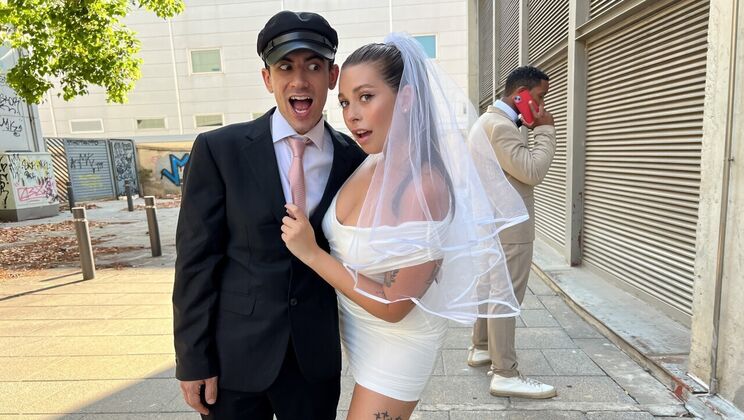 Latin Bride Fucked by Driver