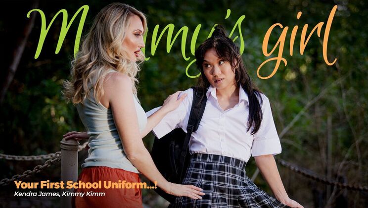 Lesbian Schoolgirls' First Uniform Fling!
