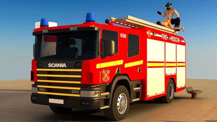 Blazing Blowjob on Duty