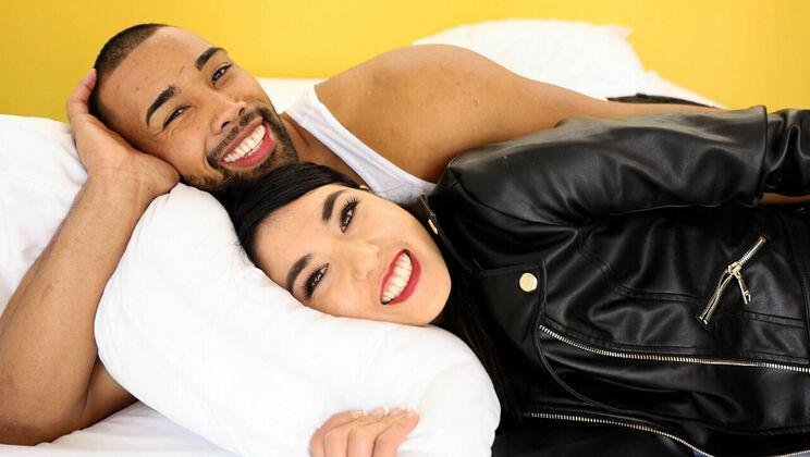 Sexy Asian Mina Prepares for Jaxson's Big Black Cock