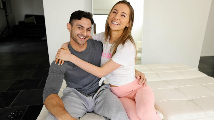 Newbie Hunk Gianni Coval Takes on Madison Peach