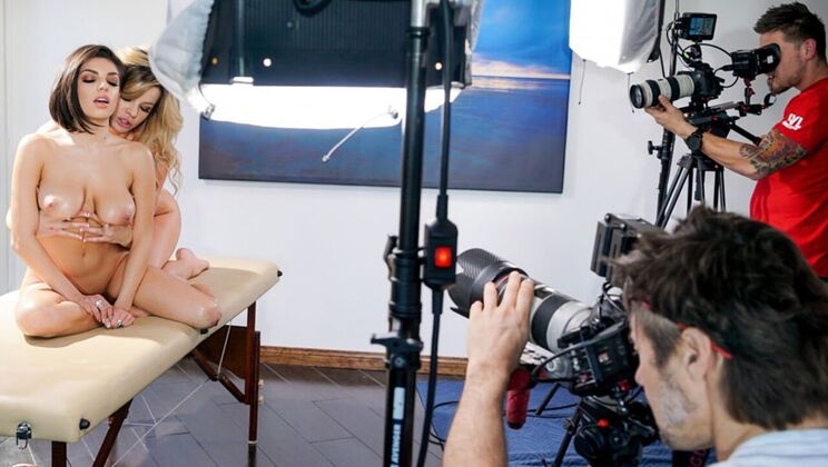 Blonde Beauties Unleashed: Behind the Scenes
