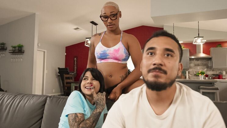 Betraying My Man with a Big Ass Brunette