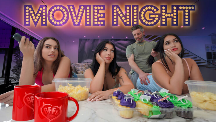 Latina Lovelies Movie Night Fuckfest