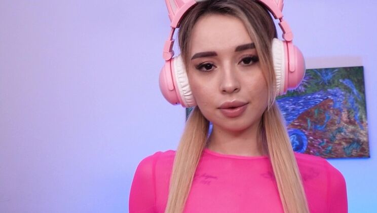 Teen Asian Babe Takes On Double Pussy Gangbang!