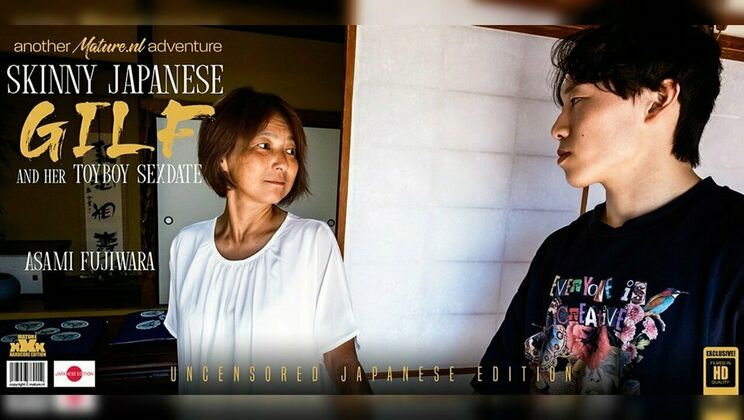 Japanese Granny Asami Fujiwara's Hardcore Sex Adventure