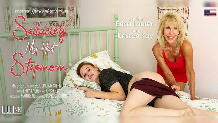 Sexy Teen Kristen Kay Fucks Hot Stepmom Erica Lauren
