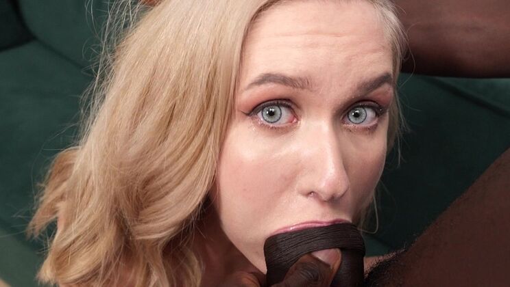 Young Babe Takes on Her First Massive BBC