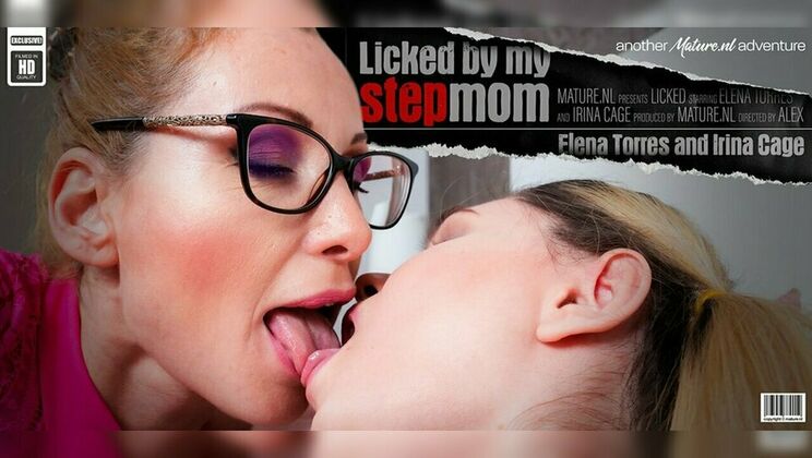 Stepmom Elena Torres Gets Fucked By Teen Babe Irina Cage