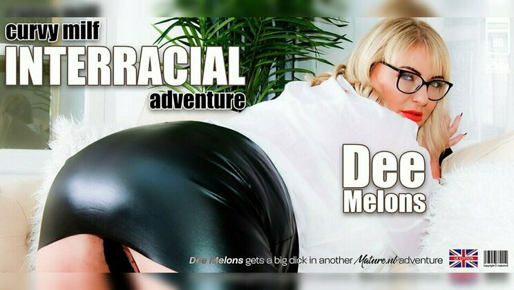 British Cougar Dee Melons Takes a Huge BBC