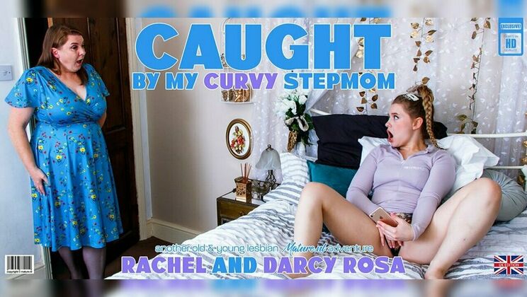 Steamy Stepdaughter Darcy Rosa Gets Caught Fingering Herself by Hot Stepmom Rachel