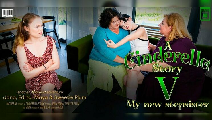 Stepmom Seduction: Maya Meets the BBW Lesbians!