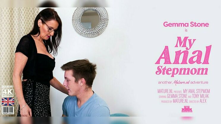 Sexy Stepmom Gemma Stone Takes It Hard Anal