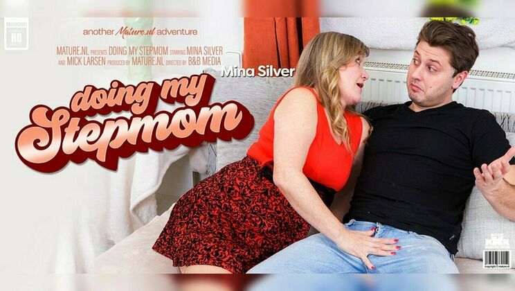 Young Dude Scores with His Voluptuous Stepmom