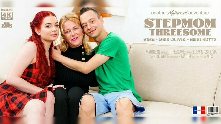 Miss Olivia and her Stepmom Eden Take on the New Boyfriend Together