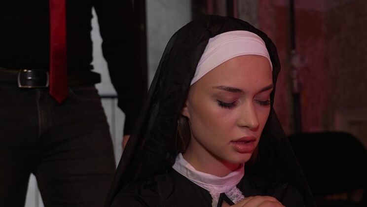 Succubus Rising: Nun Loren Strawberry's Anal Awakening