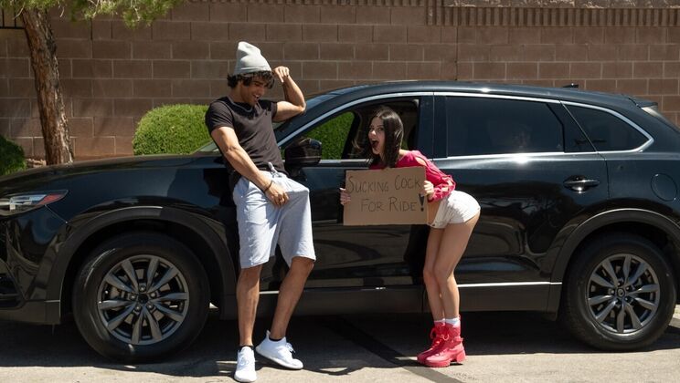 Road Trip Blowjob Bonanza