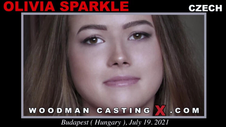 Olivia Sparkle's Anal Casting Debut