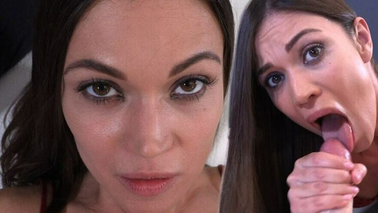 Sexy Brunette MILF Alyssa Reece Filled with Cum Twice!