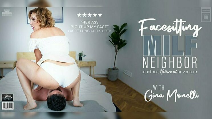 Kinky Gina Monelli Takes Charge of Her Adoring Neighbour