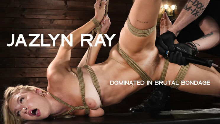 Jazlyn Ray Bound and Brutalized