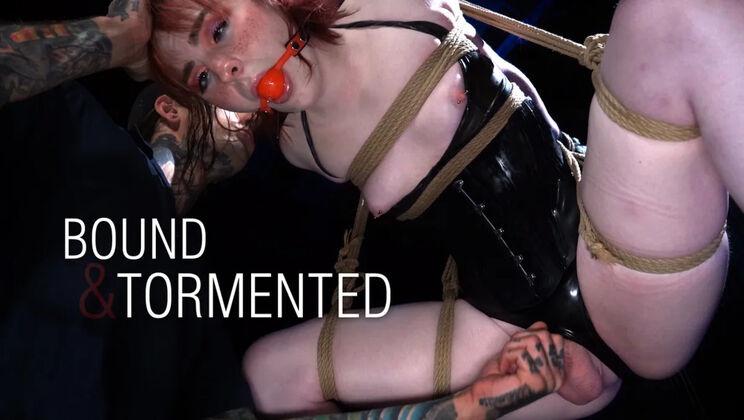 Tied Up and Tormented: Ella Hollywood's BDSM Debut