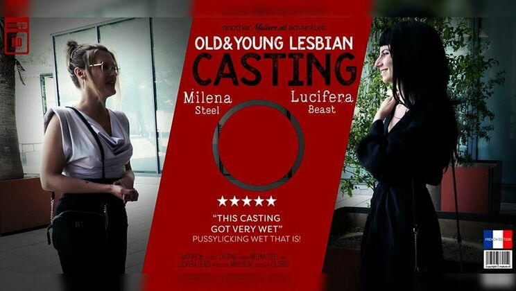 Lucifera Beast and MILF Milena Steel in a Scorching Lesbian Encounter