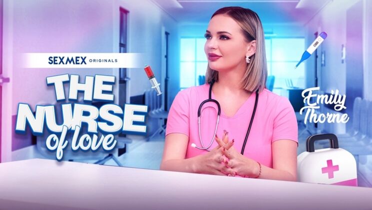 Lusty Nurse Emily Thorne Takes It Hard