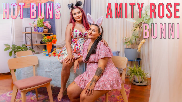 Amity Rose & Bunni - Red Hot Lesbians