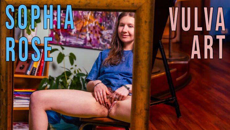 Sophia Rose's Hairy Vulva Fingering