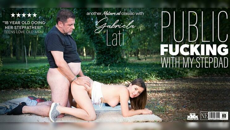 Naughty Gabriella Lati Gets Caught at the Park