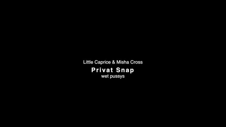 Sexy Lesbian Duo Misha and Caprice - Wet Pussy Play