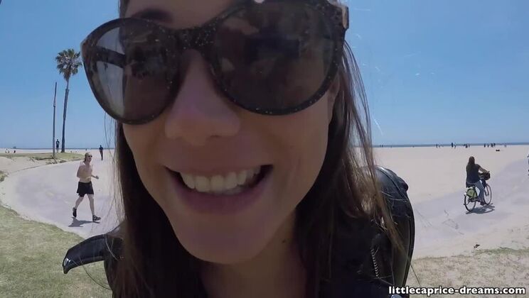 Cum in Mouth with LittleCaprice and Marcello Bravo: USA Trip Part 3