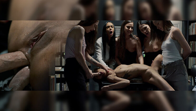 Many Girls, One Story: Anal Orgy