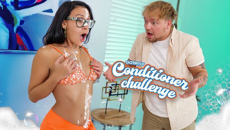 Cumshot Challenge: Experienced MILF Takes on Young Stud