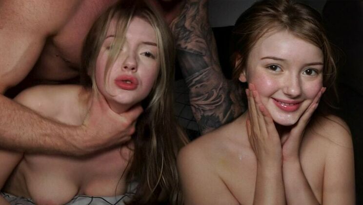 Blonde College Girl Angelica Heaven Gets Anal Pound