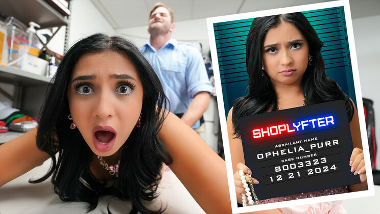 Latina Ophelia's First Time Blowjob