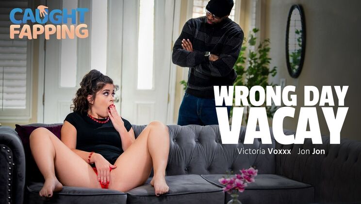 Jon Jon Fucks Victoria Voxxx Hard in Interracial Vacation Sex