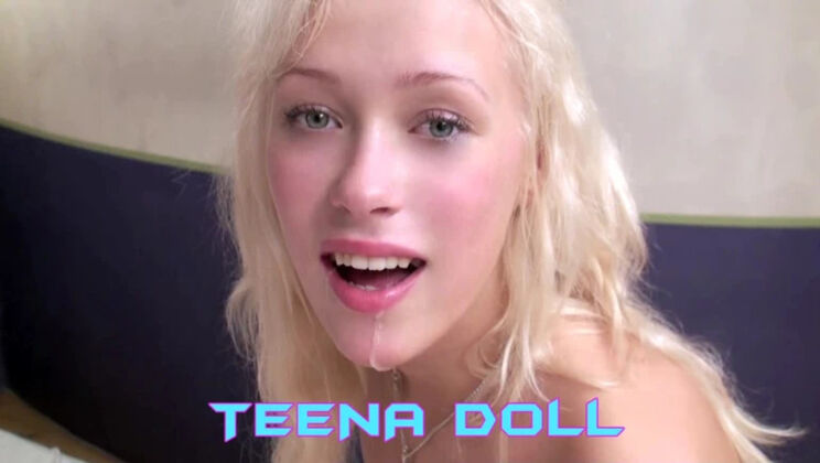 Teena Doll Blowjob and Gaping Anal with Cumshot