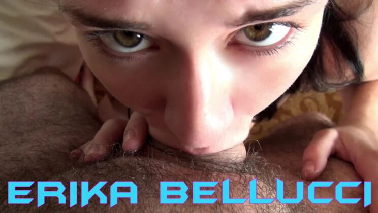 Erika Bellucci Shaved Pussy Licking & Deepthroat Action