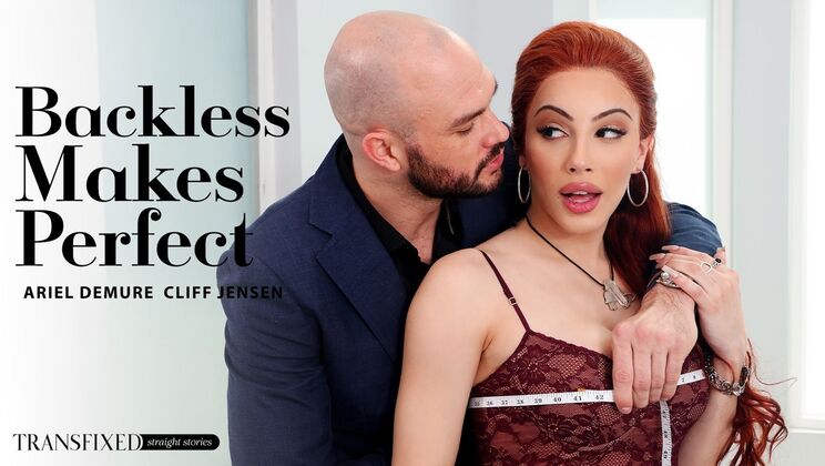 Backless Beauty: Cliff Jensen Fucks Ariel Demure Hard
