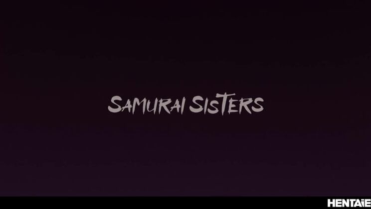 Samurai Sisters: Kimmy Kimm Squirt & Double Penetration Fun