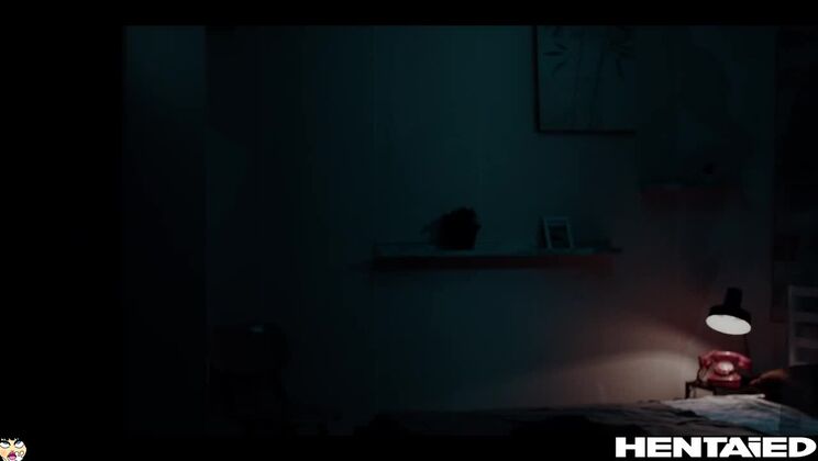 Alissa Foxy Blowjob and Creampie Under The Bed